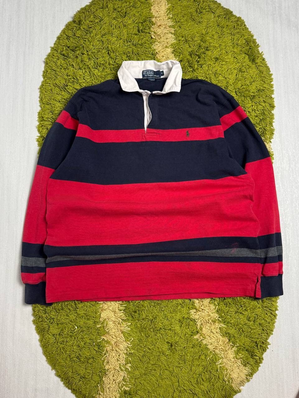 Polo Ralph Lauren × Vintage Vintage Polo Ralph Lauren rugby tee Size US M / EU 48-50 / 2 - 1 Thumbnail