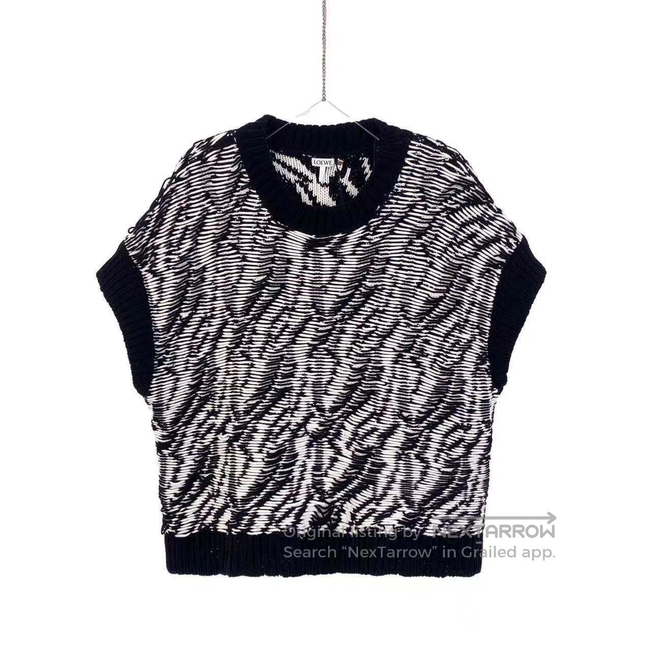 Other Loewe A cable-blocked sleeveless sweater| Size S / US 4 / IT 40 - 1 Thumbnail