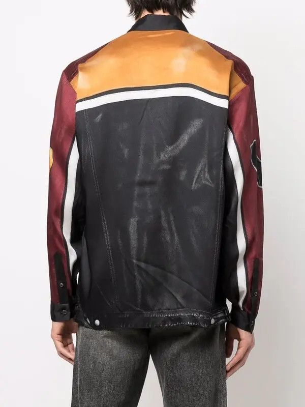 Diesel o1mle1025 S-Gilliam Biker Effect Shirt in Multicolor Size US S / EU 44-46 / 1 - 4 Thumbnail