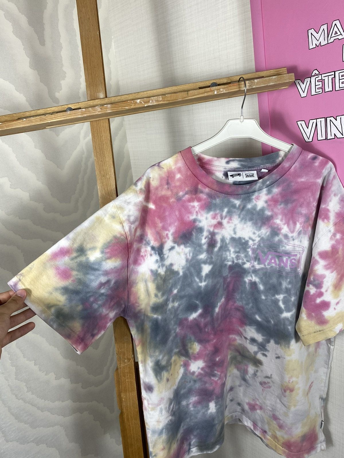 Aries × Vans Aries Vans Tie Dye T Shirt Size US XL / EU 56 / 4 - 8 Thumbnail