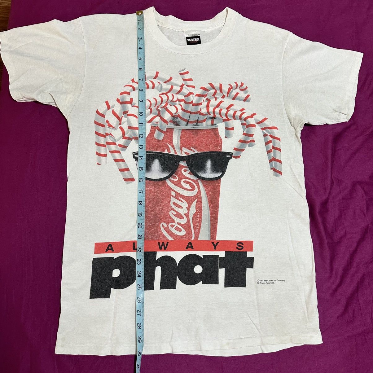 Vintage Vintage Coca Cola T Shirt L Snack Promo Always Phat Size US L / EU 52-54 / 3 - 5 Thumbnail