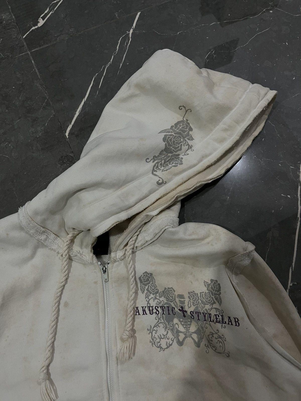 Nine Lives NINE LIVES DESTROYED ZIP HOODIE Size US L / EU 52-54 / 3 - 4 Thumbnail