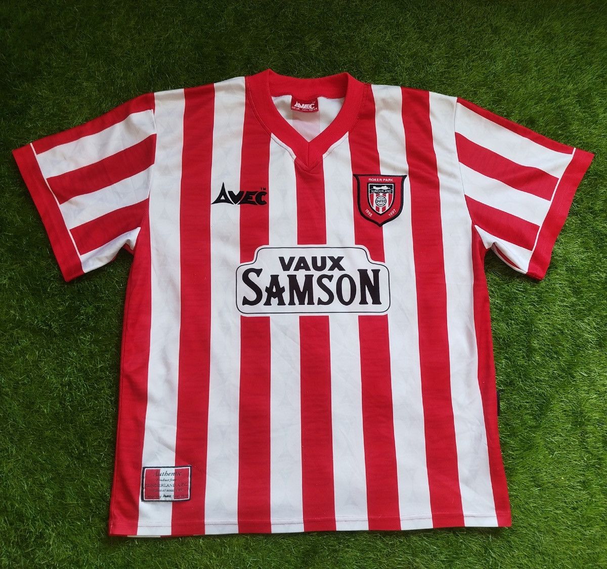 Other Sunderland 1996/1997 vintage Avec football shirt jersey Size US L / EU 52-54 / 3 - 1 Thumbnail