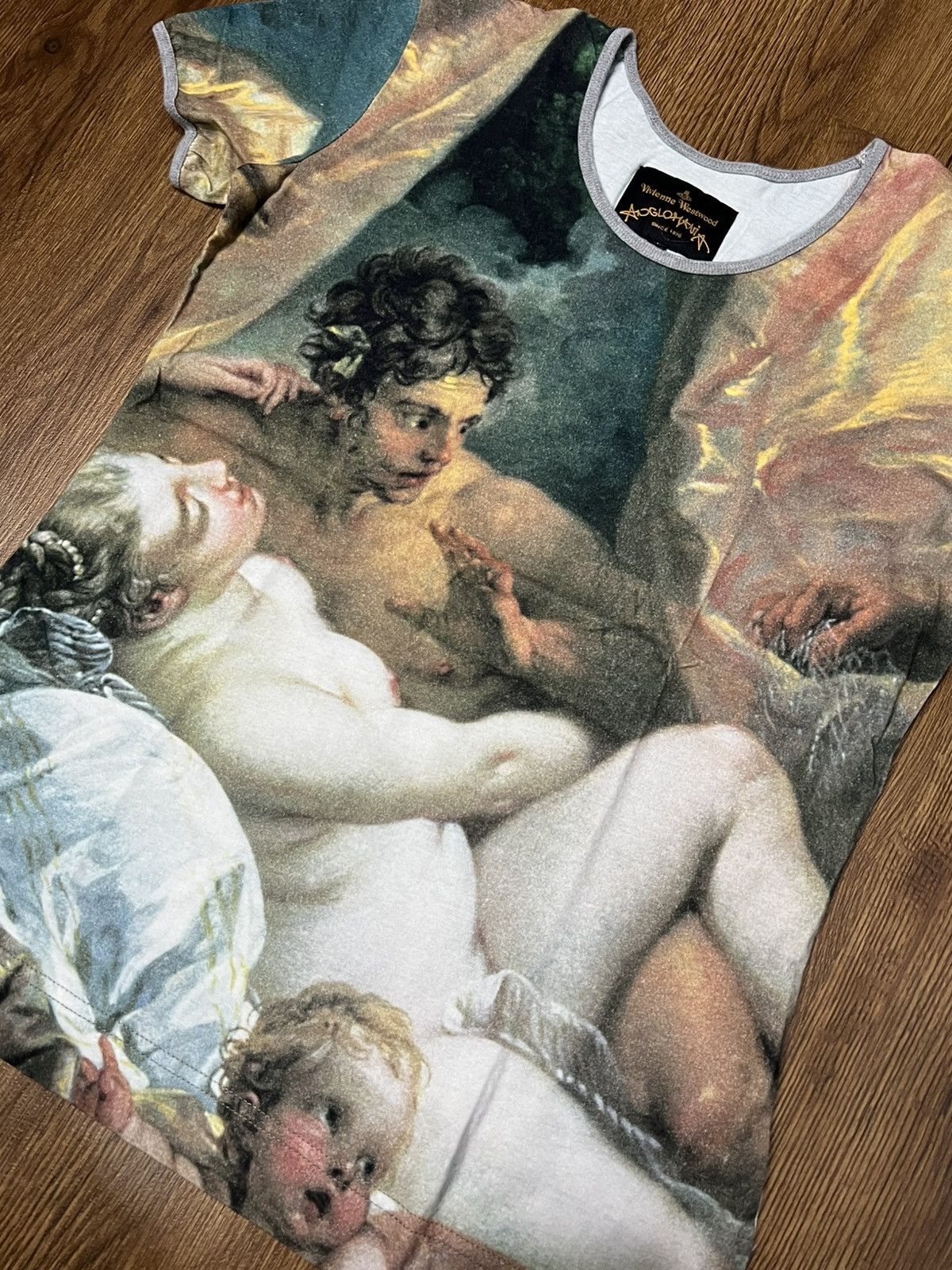 Vivienne Westwood Vivienne Westwood Iconic Italian Renaissance Painting Tee Size S / US 4 / IT 40 - 5 Thumbnail