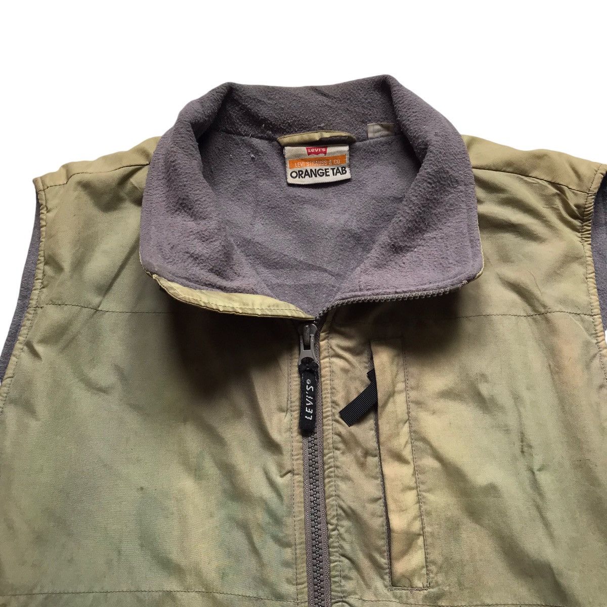 Levi's × Levi's Vintage Clothing × Vintage VINTAGE LEVIS ORANGE TAB SLEEVELESS JACKET Size US M / EU 48-50 / 2 - 5 Thumbnail