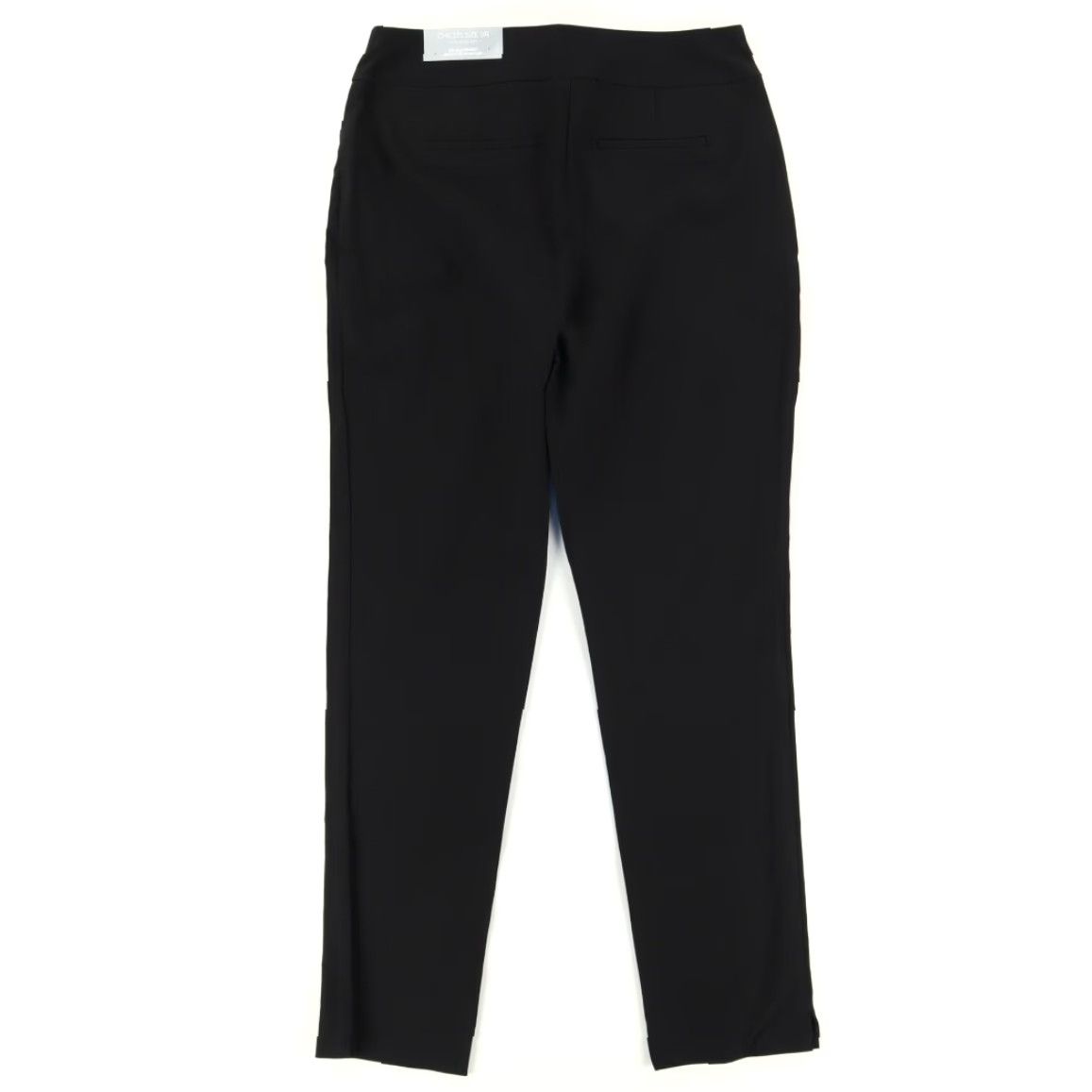 Vintage Chicos Stretch So Slimming Brigitte Slim Rayon Woven Career Pants Black Men's 4R Size 27" / US 4 / IT 40 - 4 Thumbnail