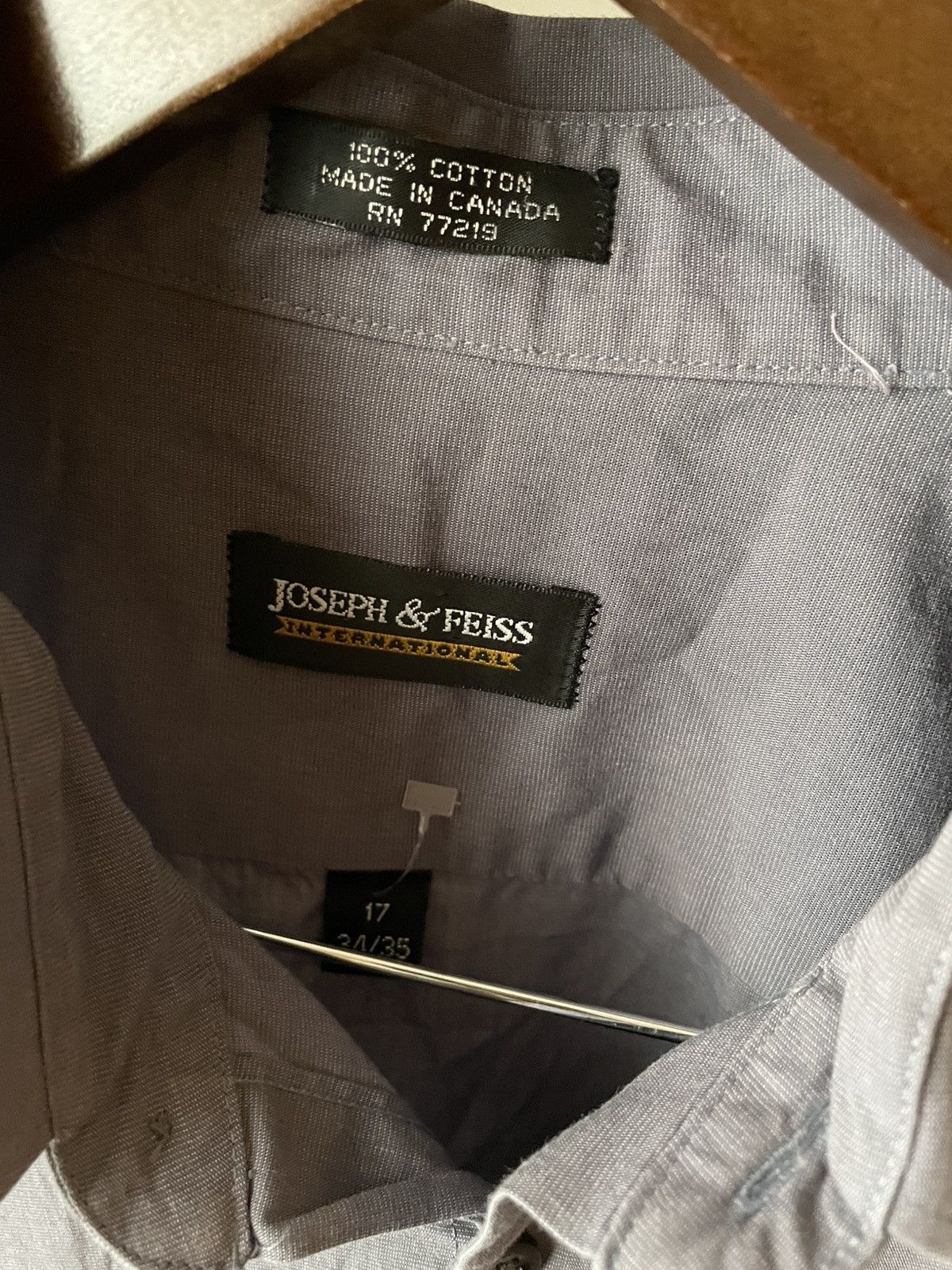Joseph & Feiss Joseph & Feiss Gray Button Up Size US L / EU 52-54 / 3 - 3 Thumbnail