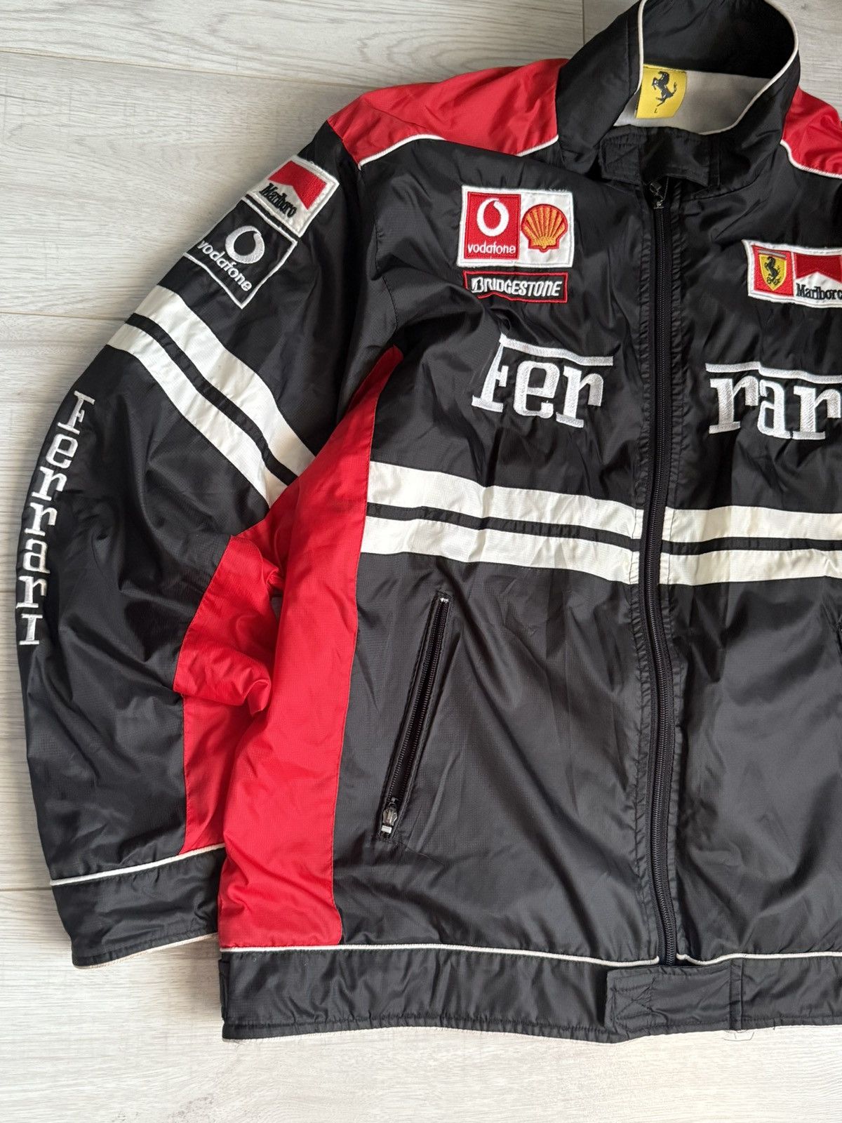 Ferrari Vintage Ferrari michael schumacher racing Jacket 90’s Size US L / EU 52-54 / 3 - 2 Thumbnail