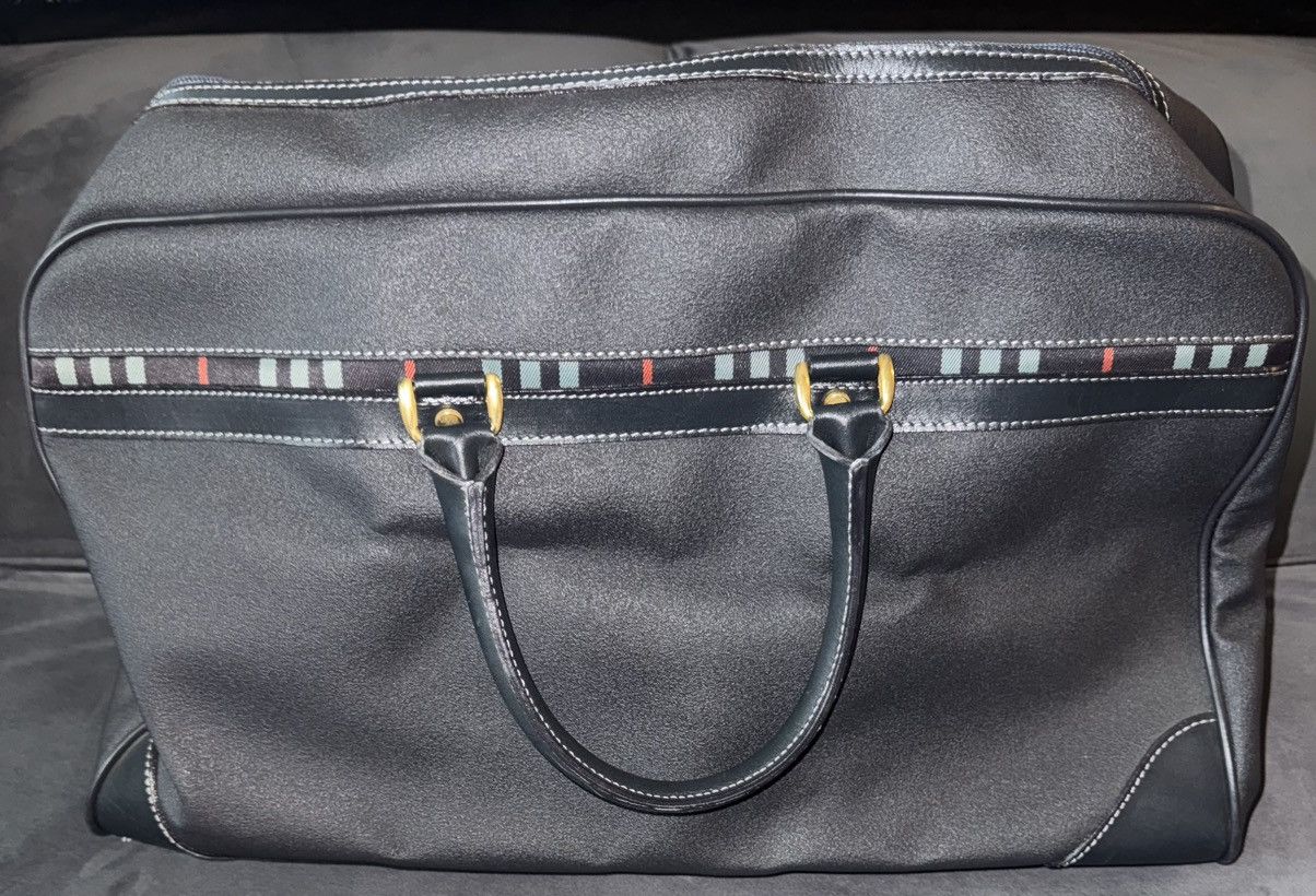 Burberry Burberry Golf Navy Check Travel Duffel Bag Size ONE SIZE - 5 Thumbnail