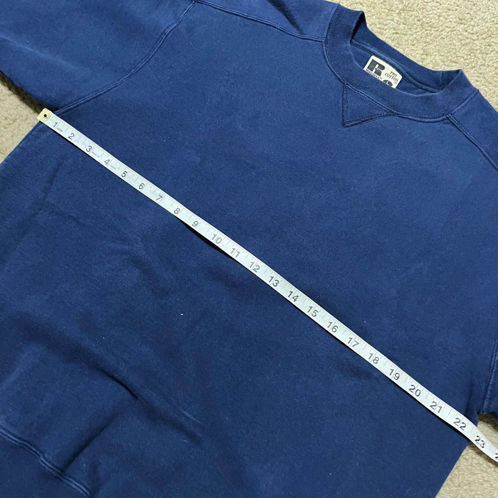 Russell Athletic Vintage Russell Athletic Navy Blue Crewneck Sweatshirt Large Size US L / EU 52-54 / 3 - 5 Thumbnail