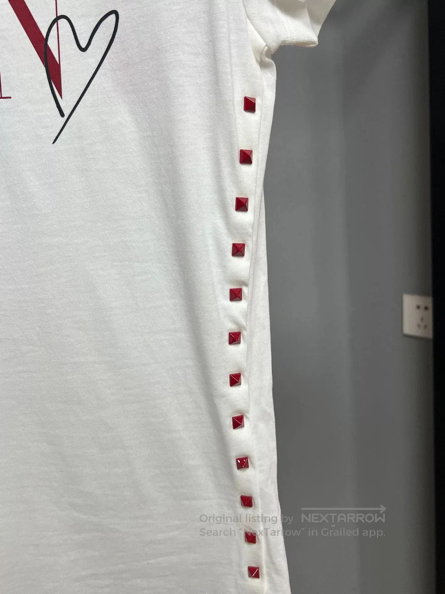 Valentino valentino short sleeve shirt with studs. Size XS / US 0-2 / IT 36-38 - 3 Thumbnail
