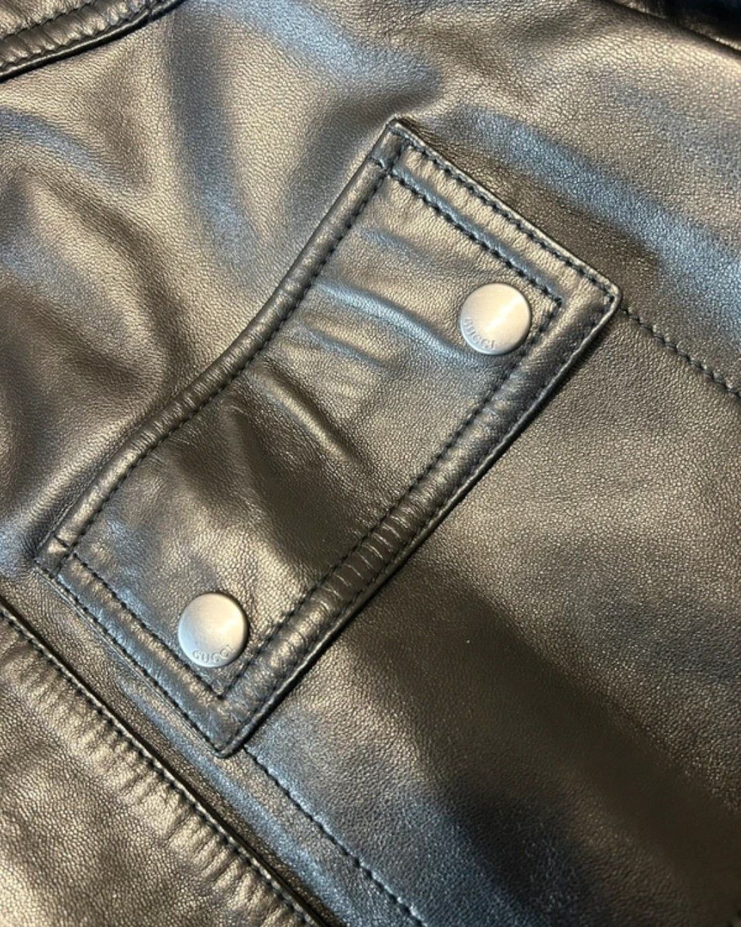 Gucci BELTED LEATHER COAT WITH DETACHABLE GOOSE DOWN LINING Size US M / EU 48-50 / 2 - 6 Thumbnail