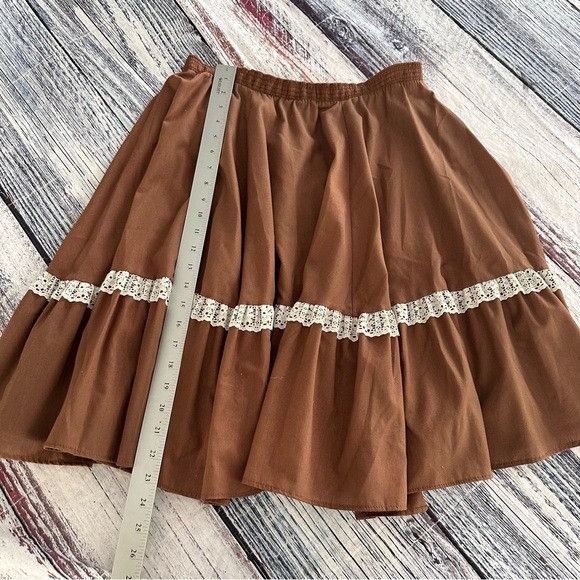 Rockmount Ranch Wear Vintage Rockmount Ranch Wear Brown Western Skirt Size 30" / US 8 / IT 44 - 7 Thumbnail
