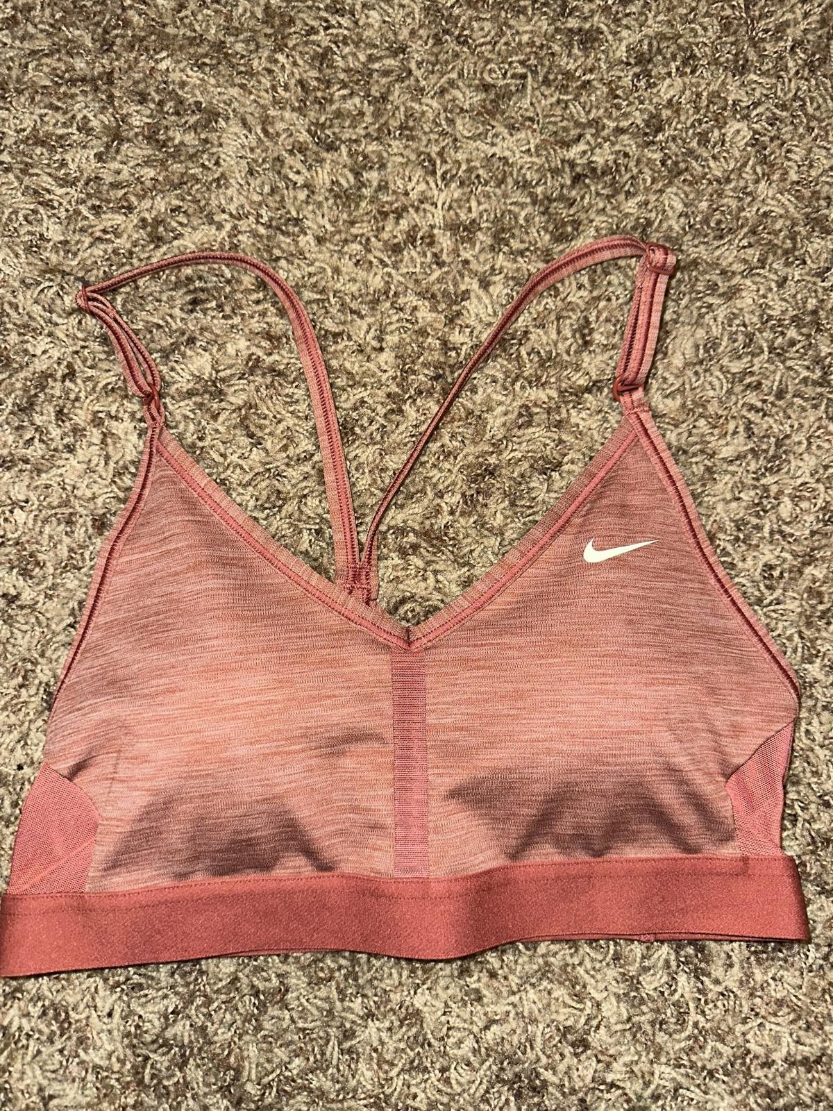 Nike Nike Indy Women's Light-Support Padded V-Neck Sports Bra Size ONE SIZE - 1 Thumbnail