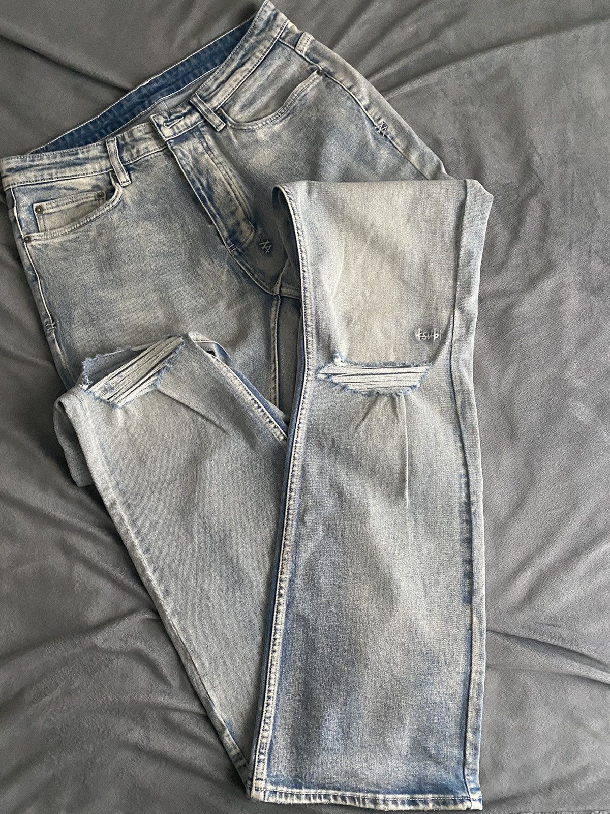 Ksubi Ksubi Bronko Legacy Flared Denim 30W Size US 30 / EU 46 - 1 Thumbnail