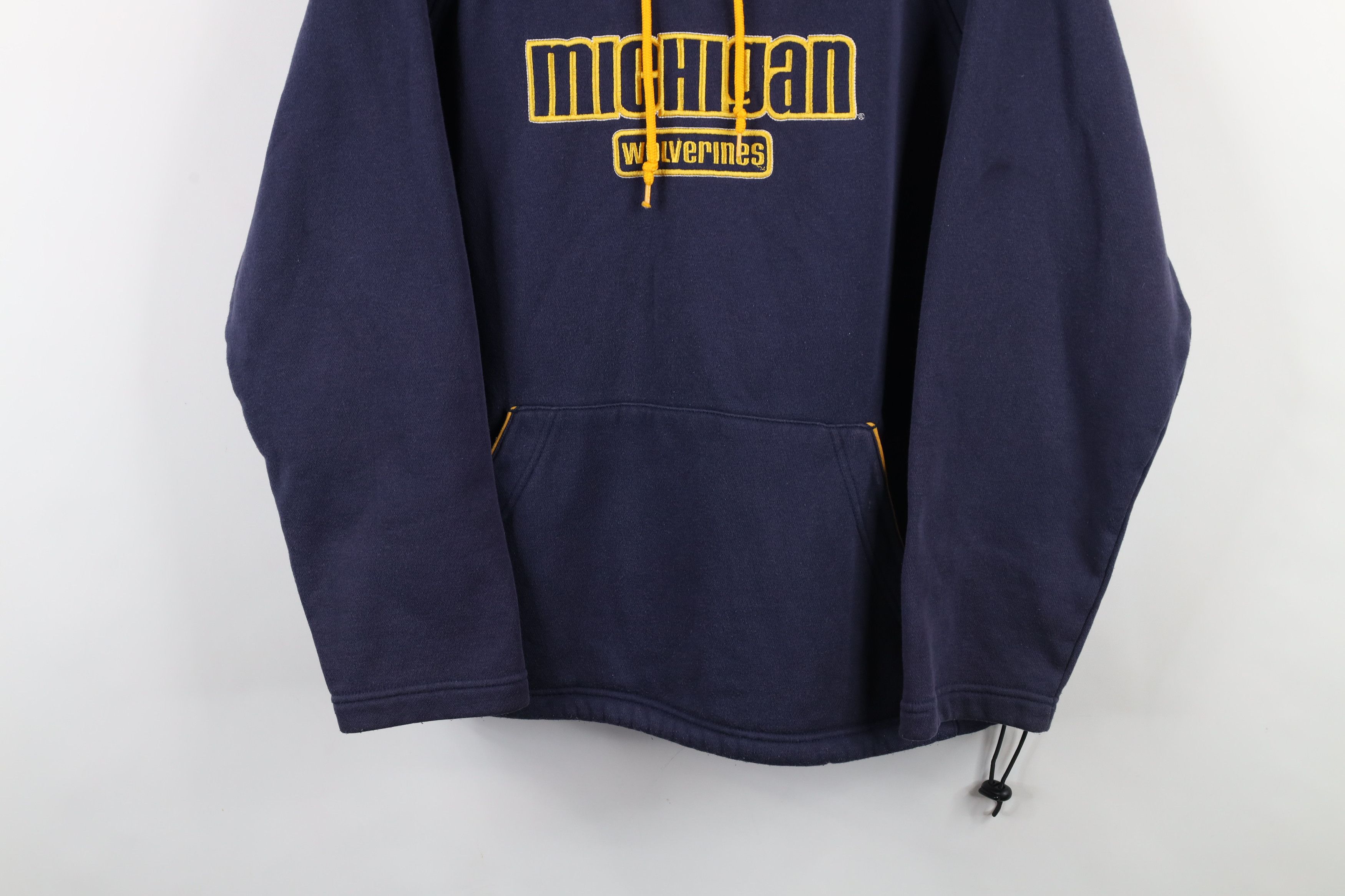Vintage Vintage 90s Spell University of Michigan Hoodie Sweatshirt Size US M / EU 48-50 / 2 - 3 Thumbnail