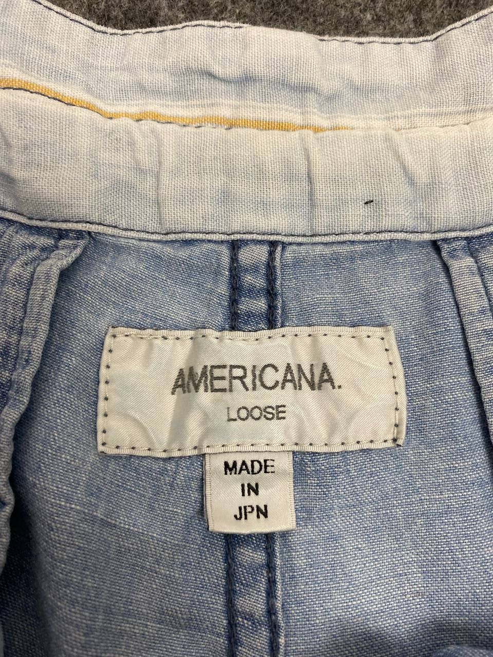 Japanese Brand americana japanese brands relaxed loose denim Size US 33 - 6 Thumbnail