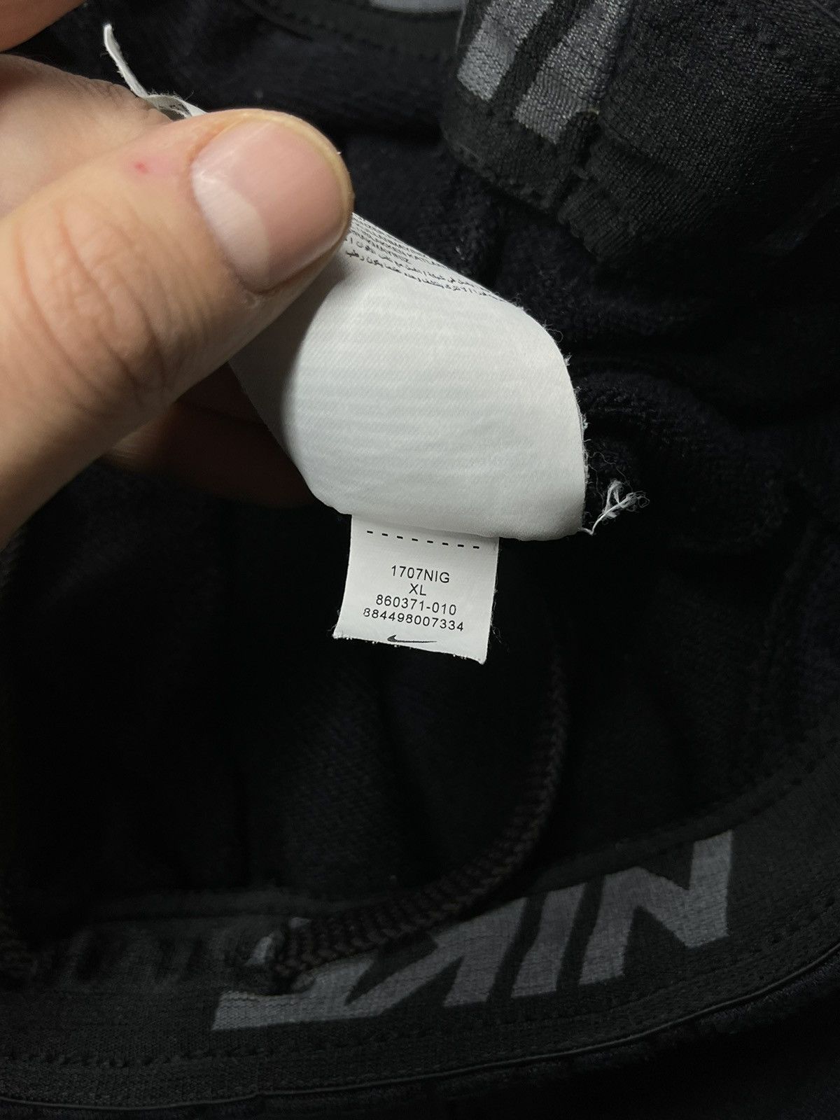 Nike Mens Nike Dri Fit Black Sweatpants Drill Drip ACG TN Size XL Size US 36 / EU 52 - 8 Thumbnail