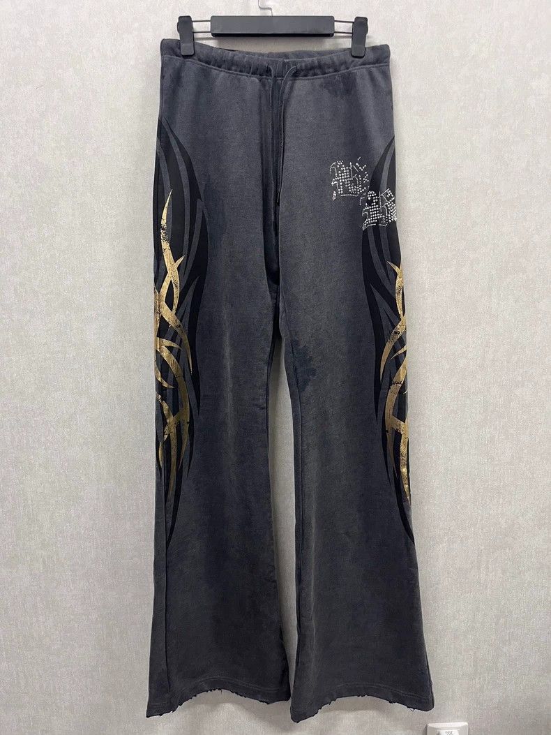 Balenciaga Balenciaga size S Studded Dragon Pattern Sport Pants, Size Size US 27 - 1 Thumbnail