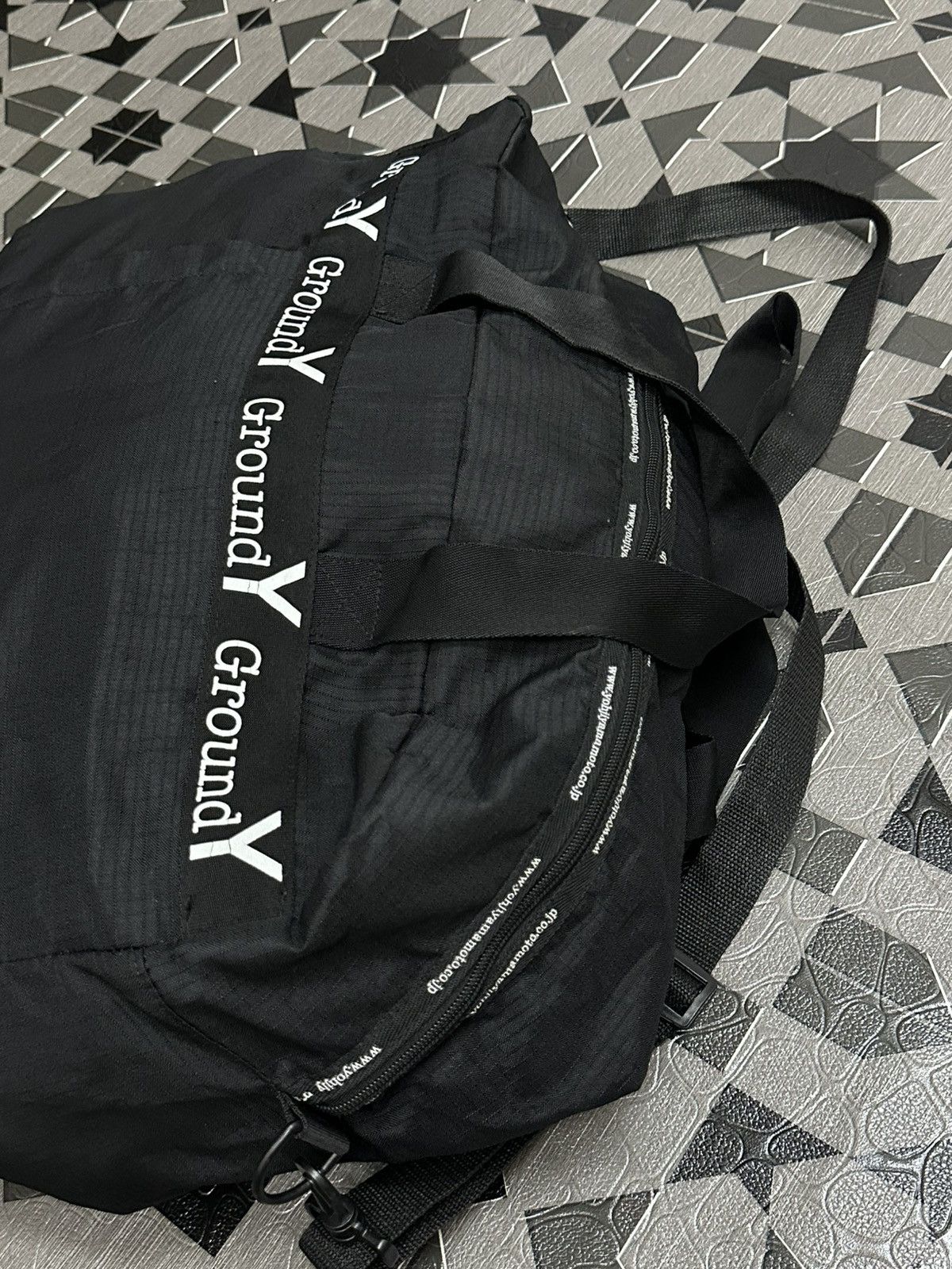 Ground Y GroundY x Yohji Yamamoto Travel/Crossbody Nylon Bag Size ONE SIZE - 3 Thumbnail