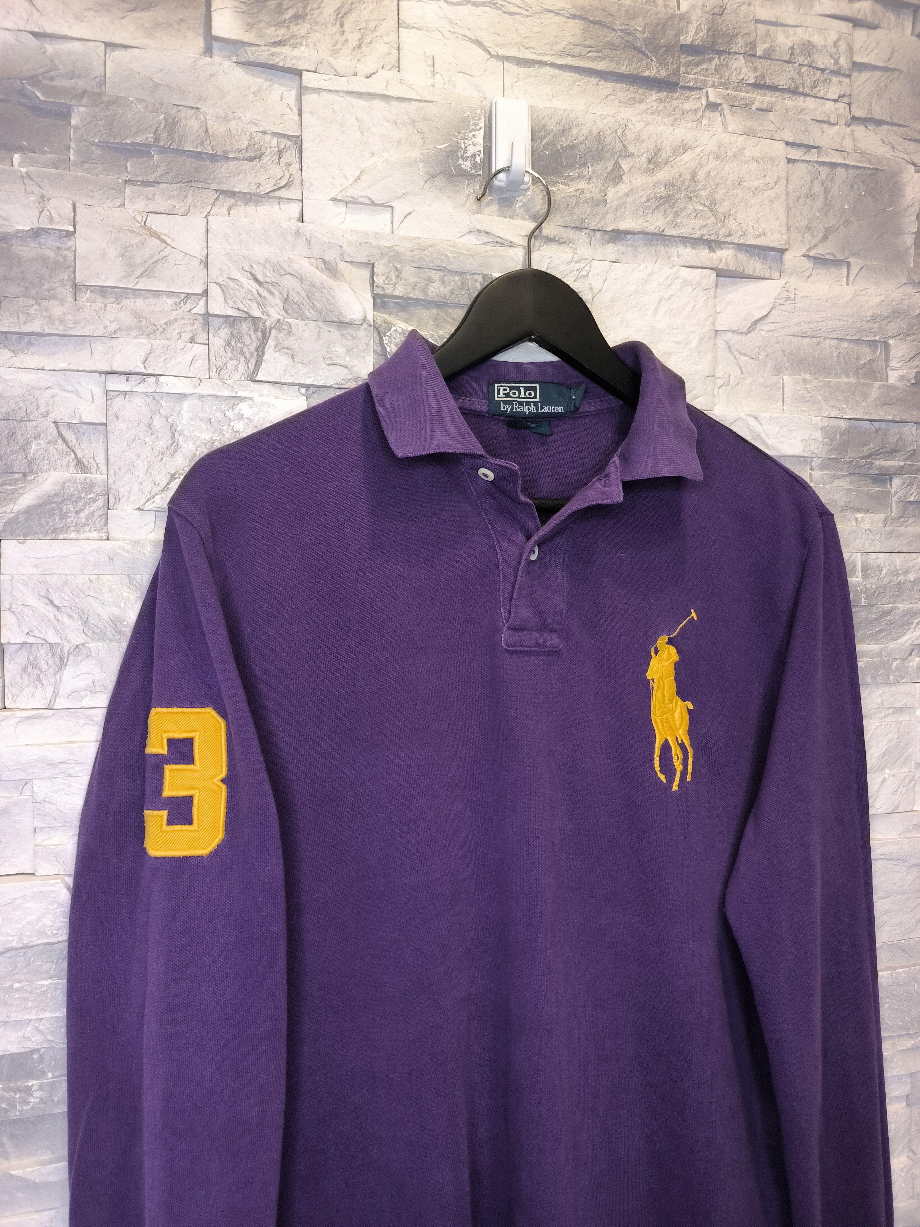 Polo Ralph Lauren Vintage Polo Ralph Lauren Long Sleeve Chief Keef Pony Size US M / EU 48-50 / 2 - 3 Thumbnail