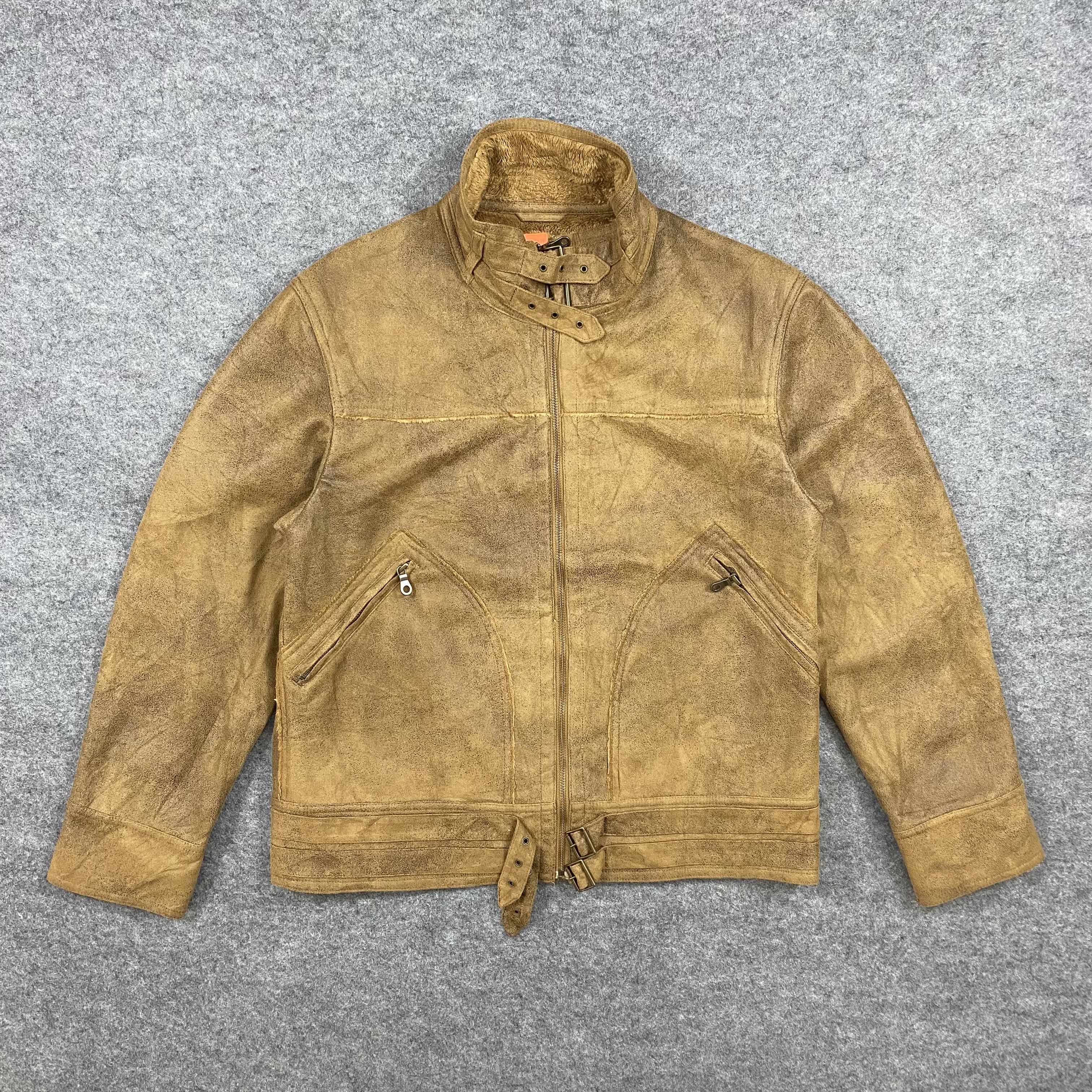 Hysteric Glamour Vintage leather biker hysteric lgb style jacket-J642 Size US L / EU 52-54 / 3 - 1 Thumbnail