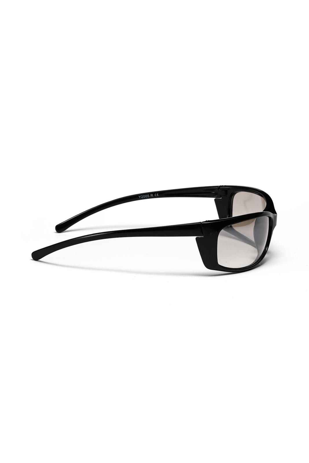 Other Y2k Avant Garde Futuristic Black Sunglasses Unisex OS Size ONE SIZE - 8 Thumbnail