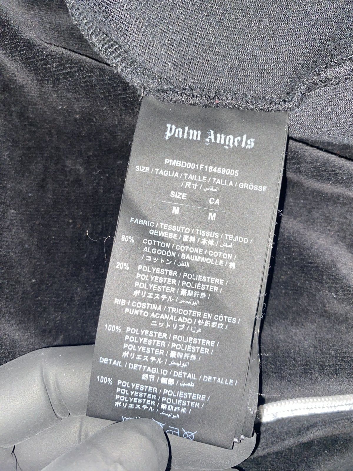 Palm Angels × Velour PALM ANGELS TRACK JACKET Size US M / EU 48-50 / 2 - 7 Thumbnail