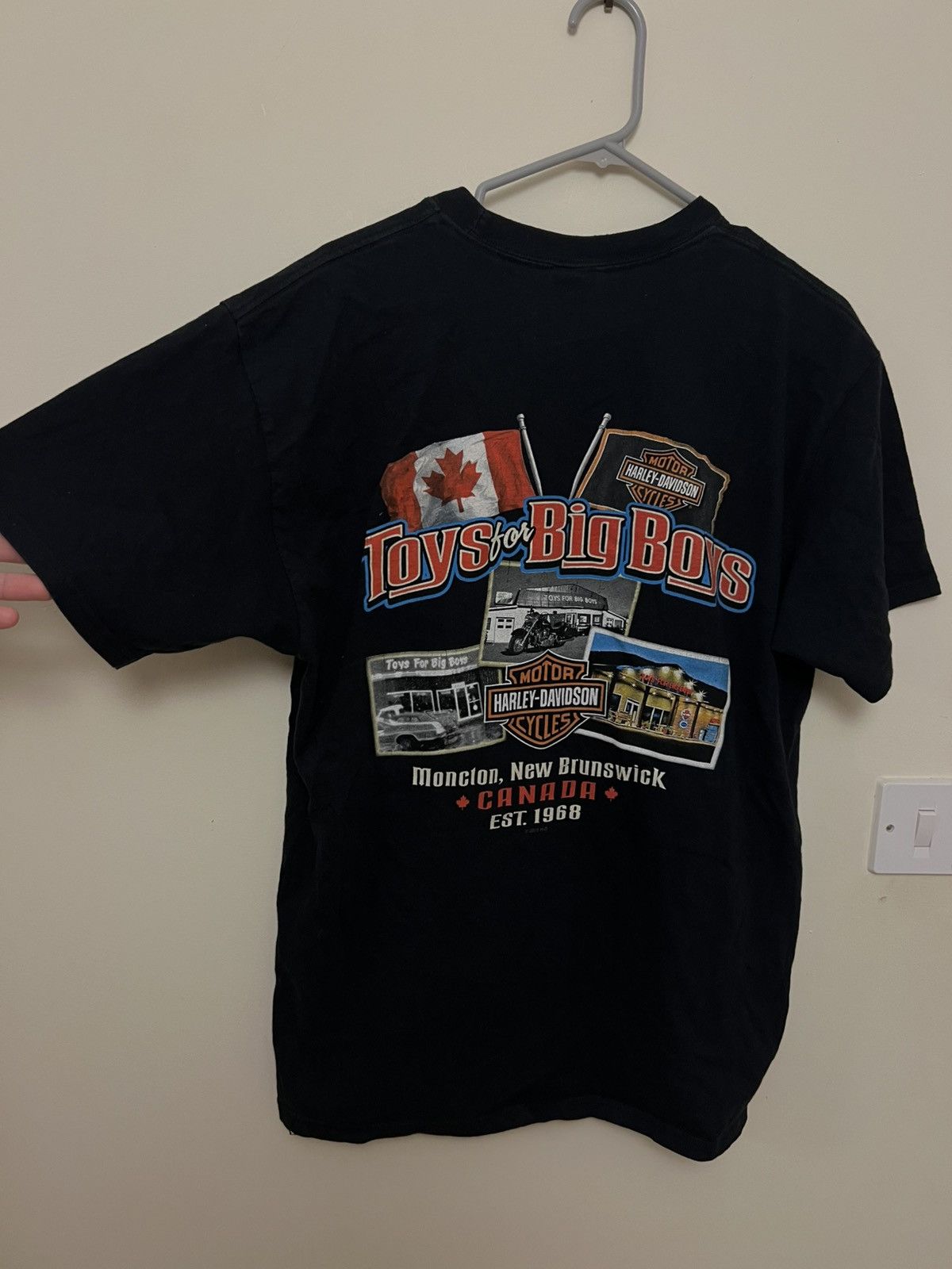 Harley Davidson × Vintage Harley-Davidson T-Shirt – Vintage Size US M / EU 48-50 / 2 - 4 Thumbnail