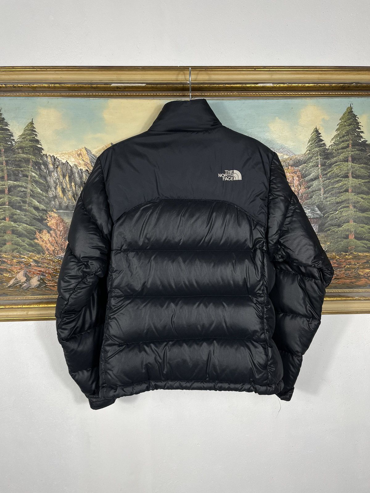 The North Face × Vintage Black TNF Retro 00s Jacket Travis Scott Kylie Jenner Vibe Size S / US 4 / IT 40 - 4 Thumbnail