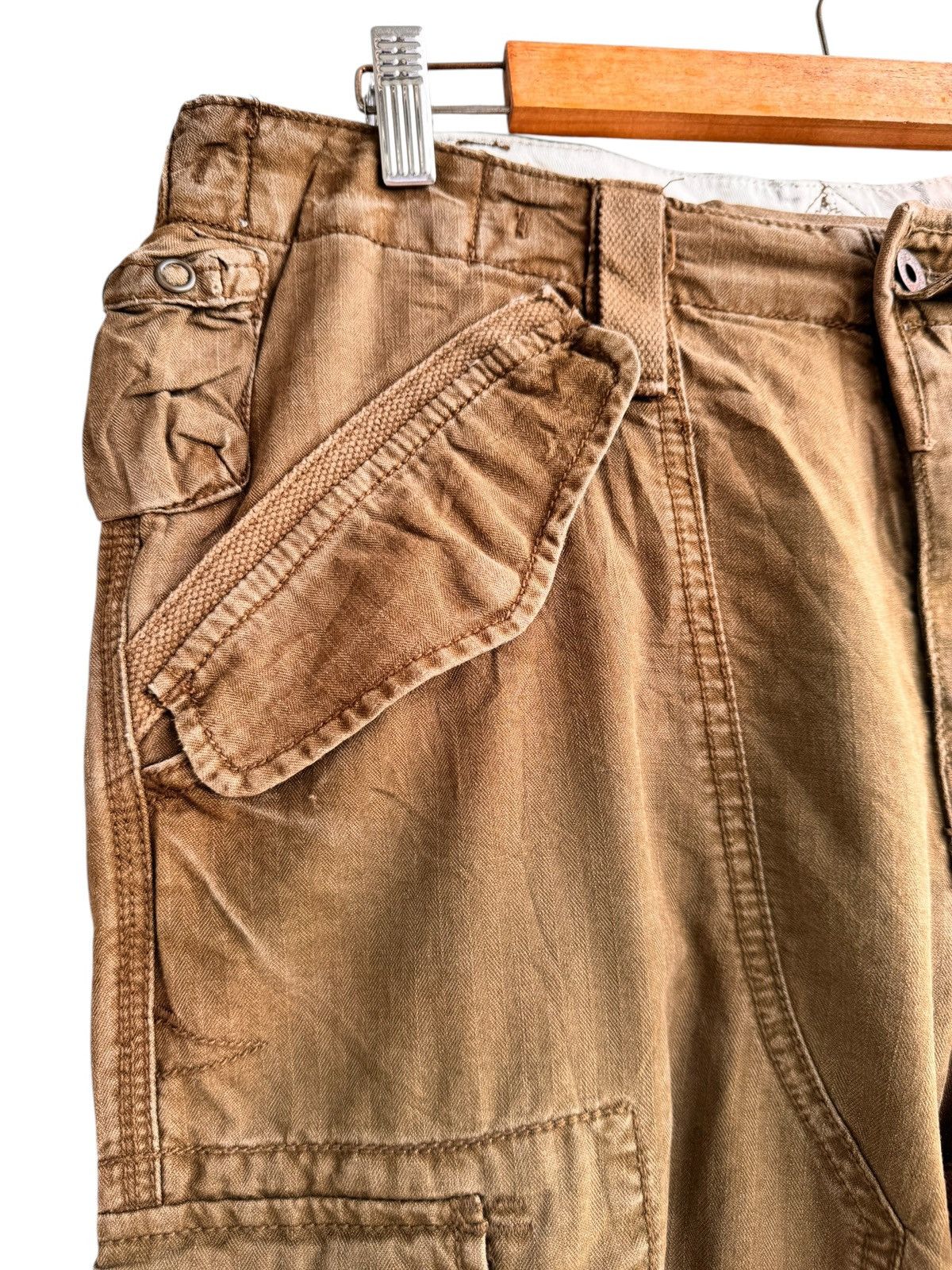 Polo Ralph Lauren Vintage Polo Ralph Lauren Multiple Pocket Cargo Pants Size US 34 / EU 50 - 8 Thumbnail