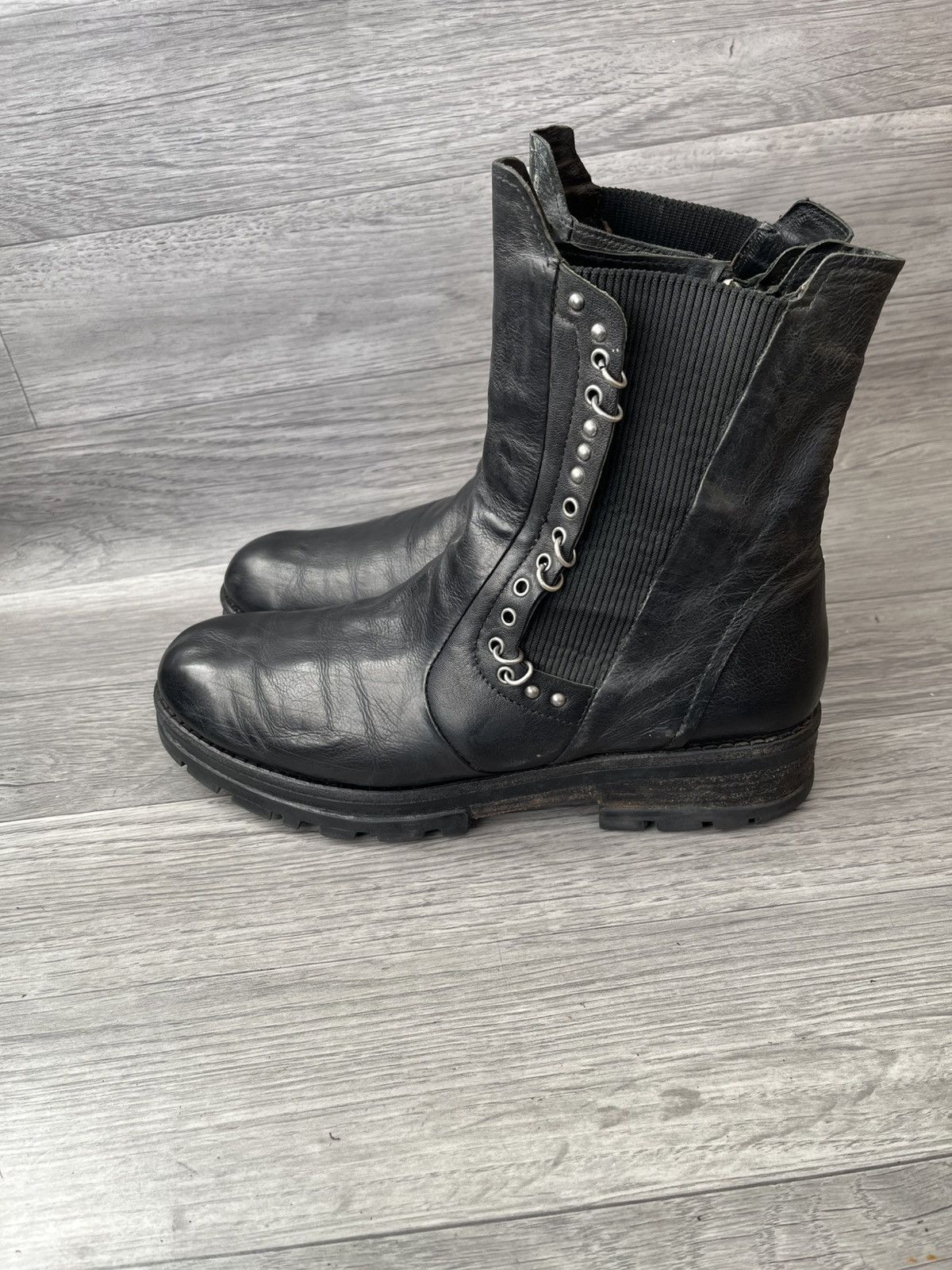 A.S.98 A.S 98 avant garde black grunge boots sz 42 Size US 9 / EU 42 - 4 Thumbnail
