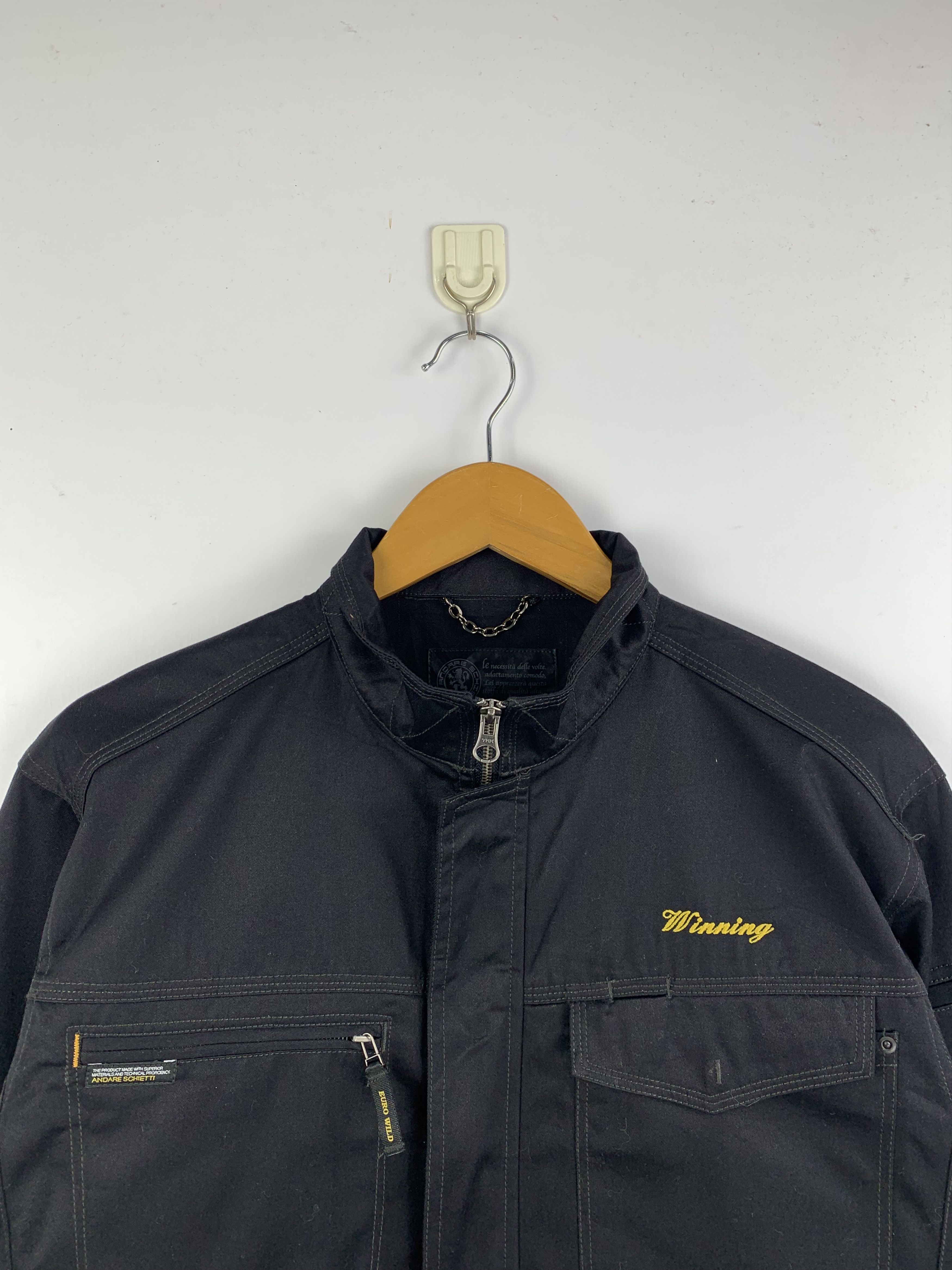 Japanese Brand Vintage Japanese Designer Worker Denim Jacket J1608 Size US L / EU 52-54 / 3 - 2 Thumbnail
