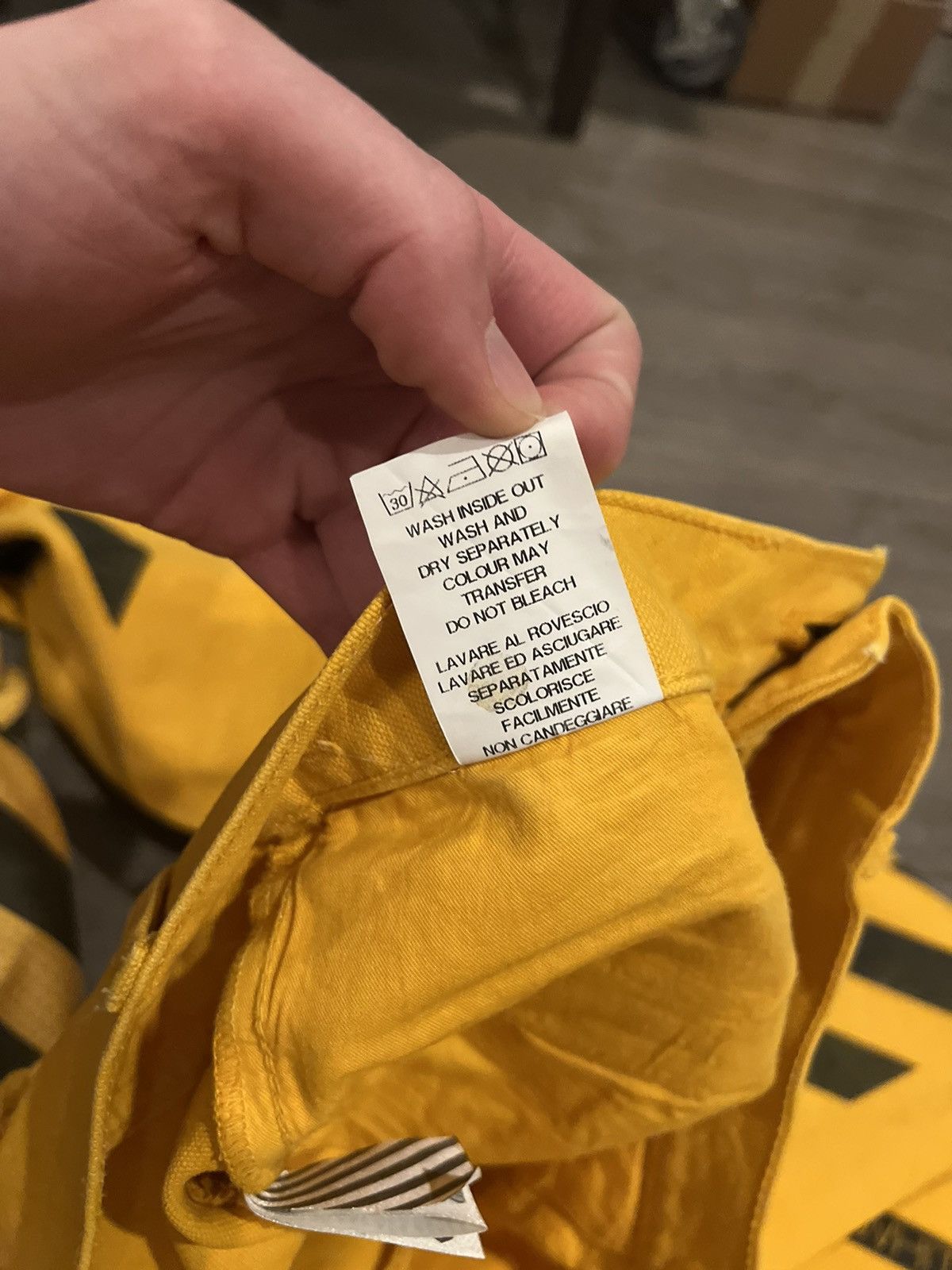 Off-White Off White SS14 First Season Yellow Outfit Size US L / EU 52-54 / 3 - 14 Thumbnail