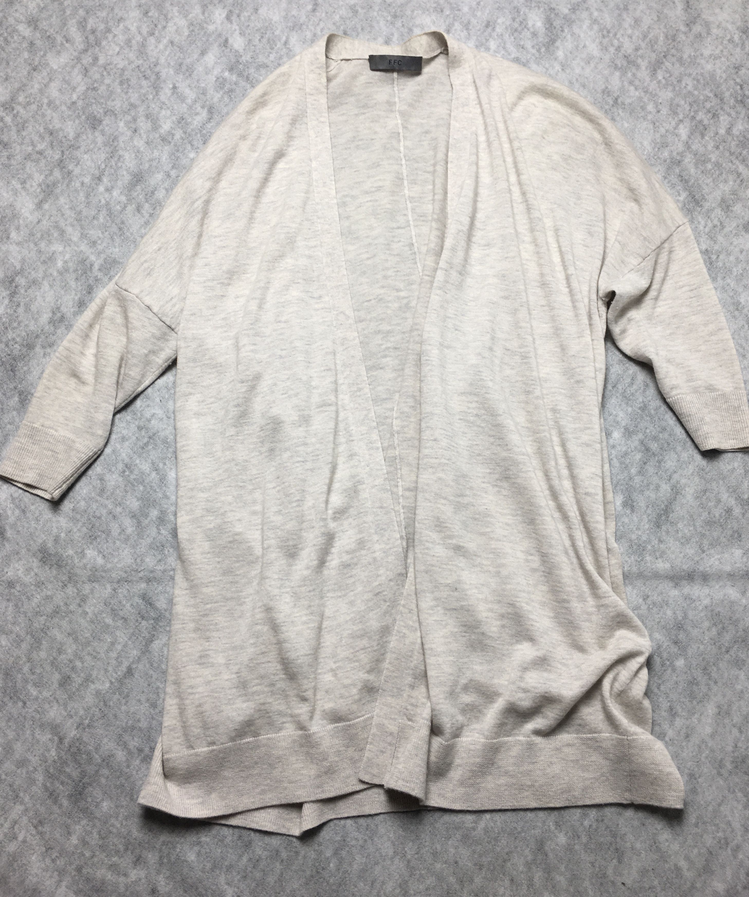 Other FFC Beige Wool Cashmere 2 pieces set Cardigan & Tank Top Size M / US 6-8 / IT 42-44 - 6 Thumbnail
