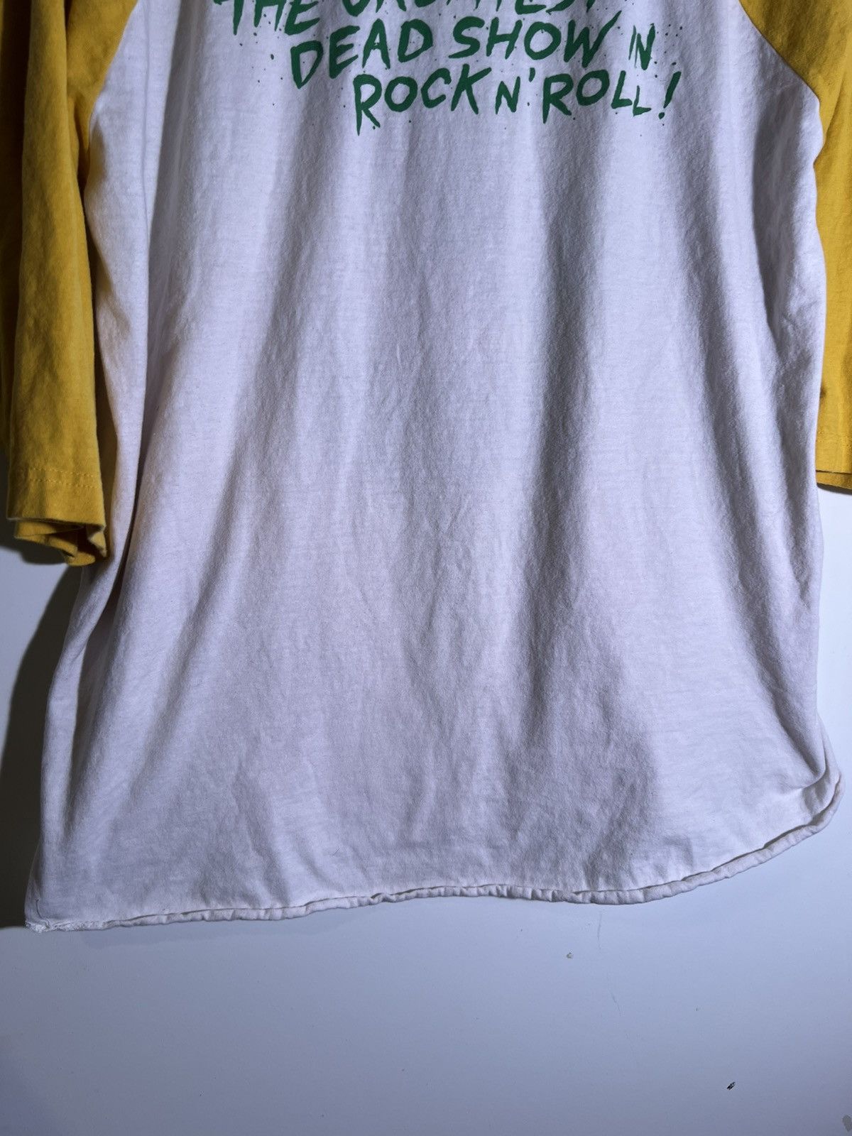 Vintage 2022 The Grateful Shred Retro Goth Rock Band Raglan Shirt Size US XL / EU 56 / 4 - 8 Thumbnail