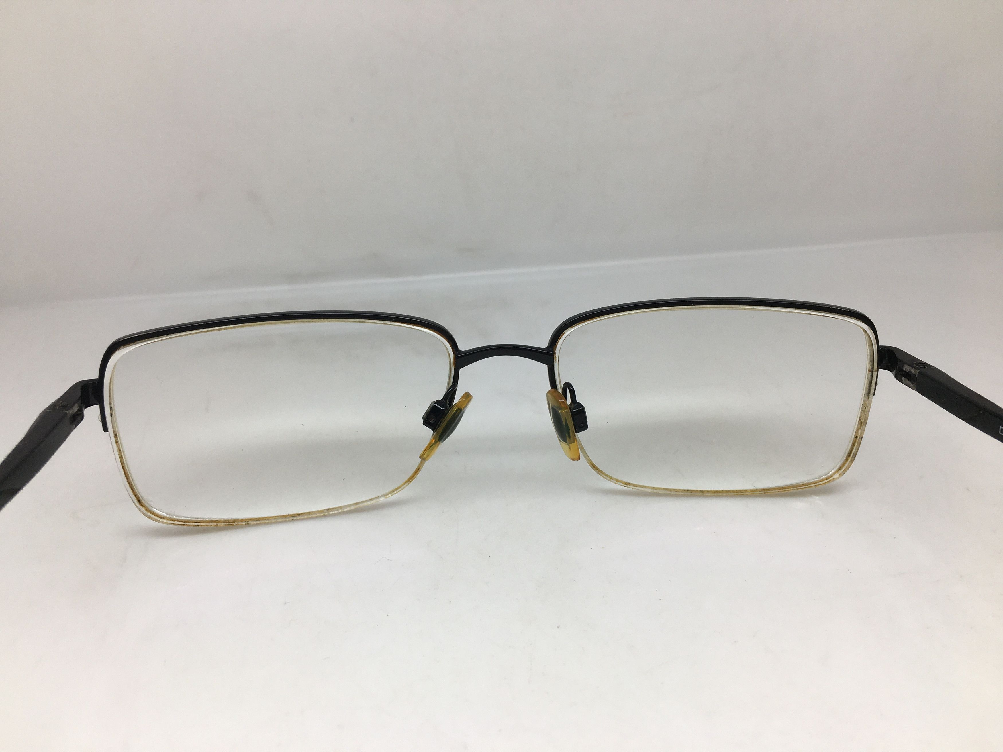Dolce & Gabbana Dolce & Gabbana Black Alloy Half Rim RX Eyeglasses Frame Size ONE SIZE - 7 Thumbnail
