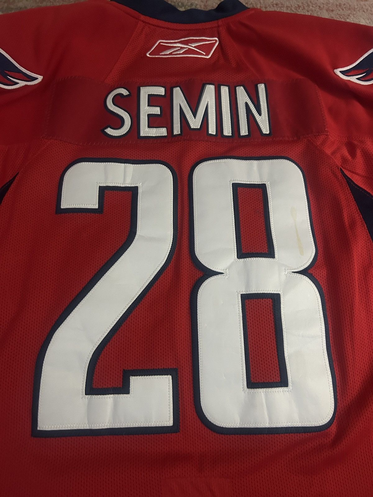 NHL Alexander Semin Authentic Washington Capitals Reebok jersey Size US M / EU 48-50 / 2 - 7 Thumbnail
