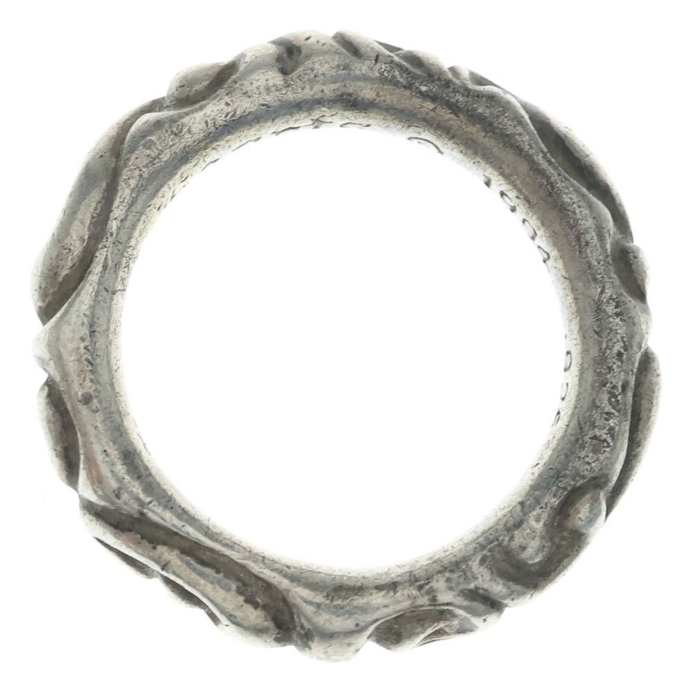Chrome Hearts CHROME HEARTS SCRL BAND Silver Ring Size ONE SIZE - 6 Thumbnail