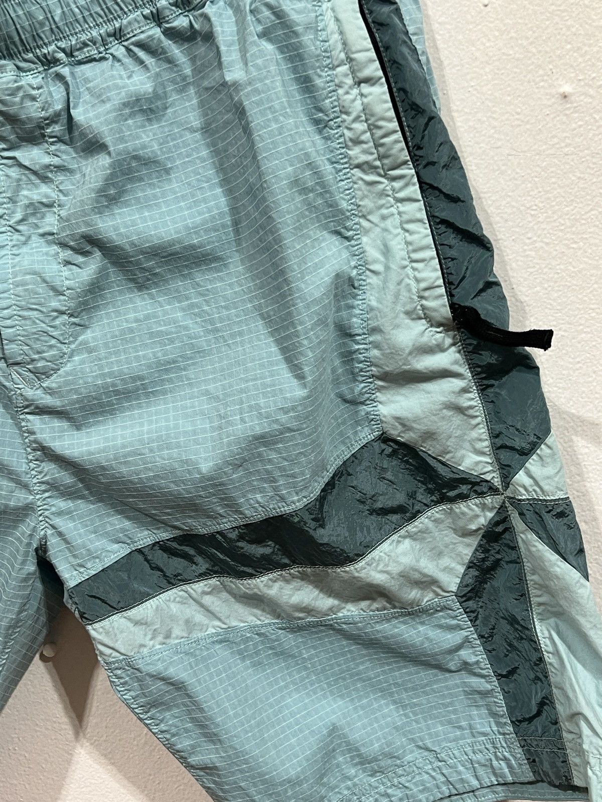 Stone Island Stolen Island Blue Nylon Short Size US 34 / EU 50 - 2 Thumbnail