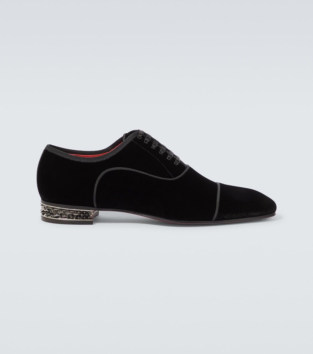 Christian Louboutin Greggyrocks velvet Oxford shoes Size US 10 / EU 43 - 1 Thumbnail