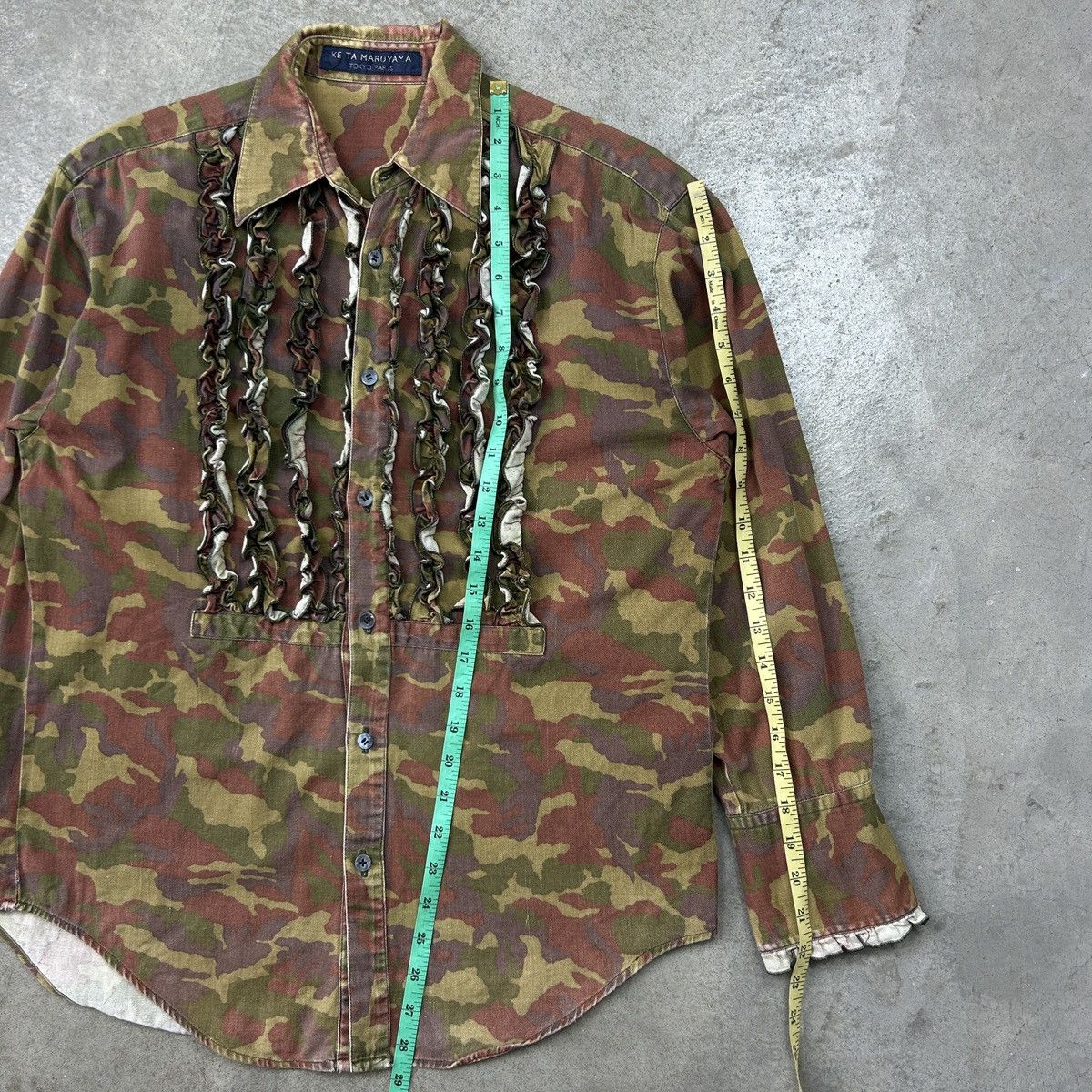 Japanese Brand Keita Maruyama - Posh Shirt Size US M / EU 48-50 / 2 - 11 Thumbnail