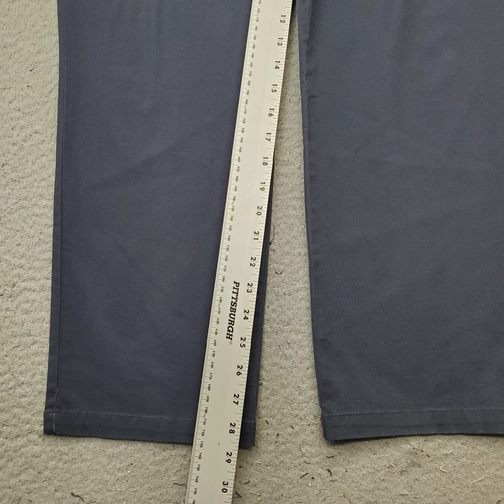 English Laundry English Laundry Pants Mens 36 Blue Flat Front Stretch Casual Straight Leg Shirt or Pants? Size US 36 / EU 52 - 4 Thumbnail