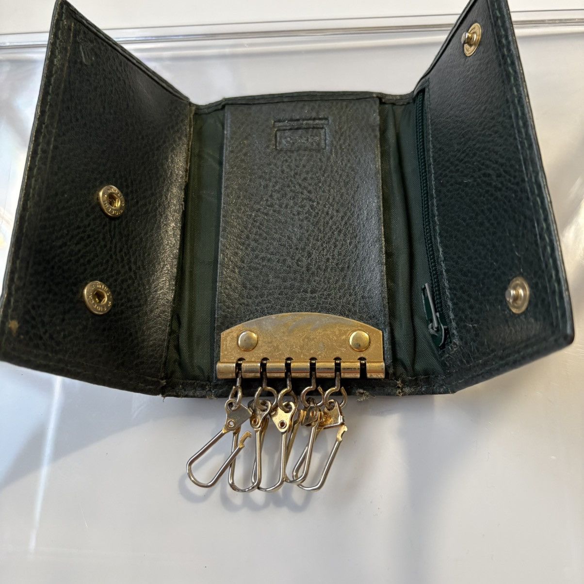 Kenzo Vintage Kenzo Key Wallet Leather Size ONE SIZE - 6 Thumbnail