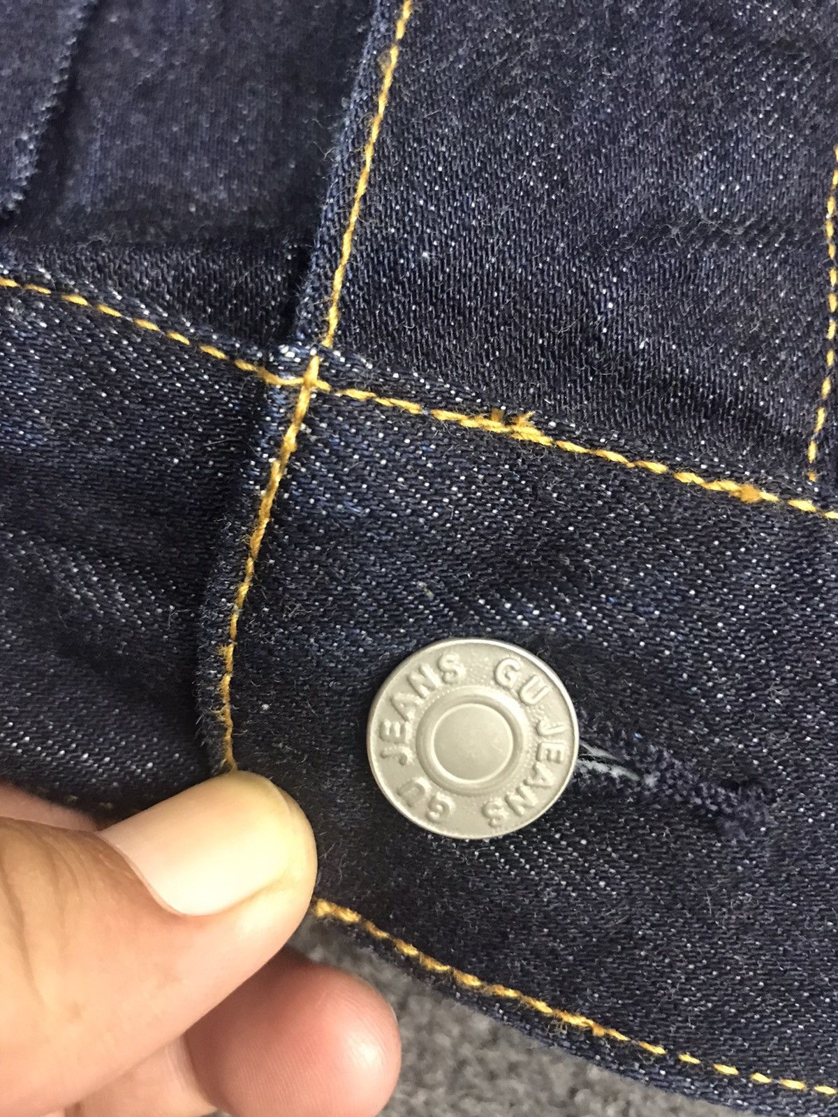 GU × Japanese Brand GU Oversize Trucker JacketType 2 Buckle Back Trucker Size US M / EU 48-50 / 2 - 7 Thumbnail