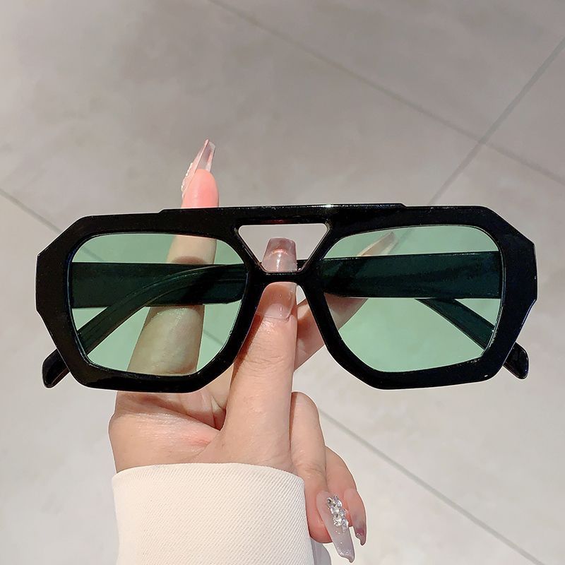 VIBE New Trend Street ins style custom avant-garde sunglasses Size ONE SIZE - 2 Thumbnail