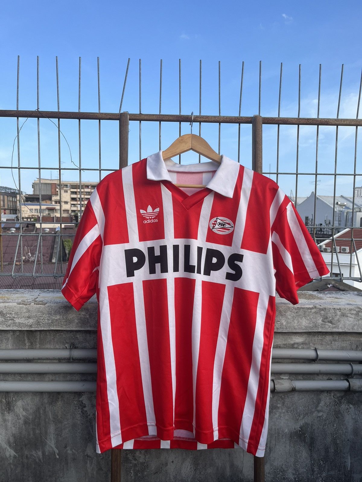 Adidas × Vintage 90/91 PSV Eindhoven Home jersey Size US M / EU 48-50 / 2 - 1 Thumbnail