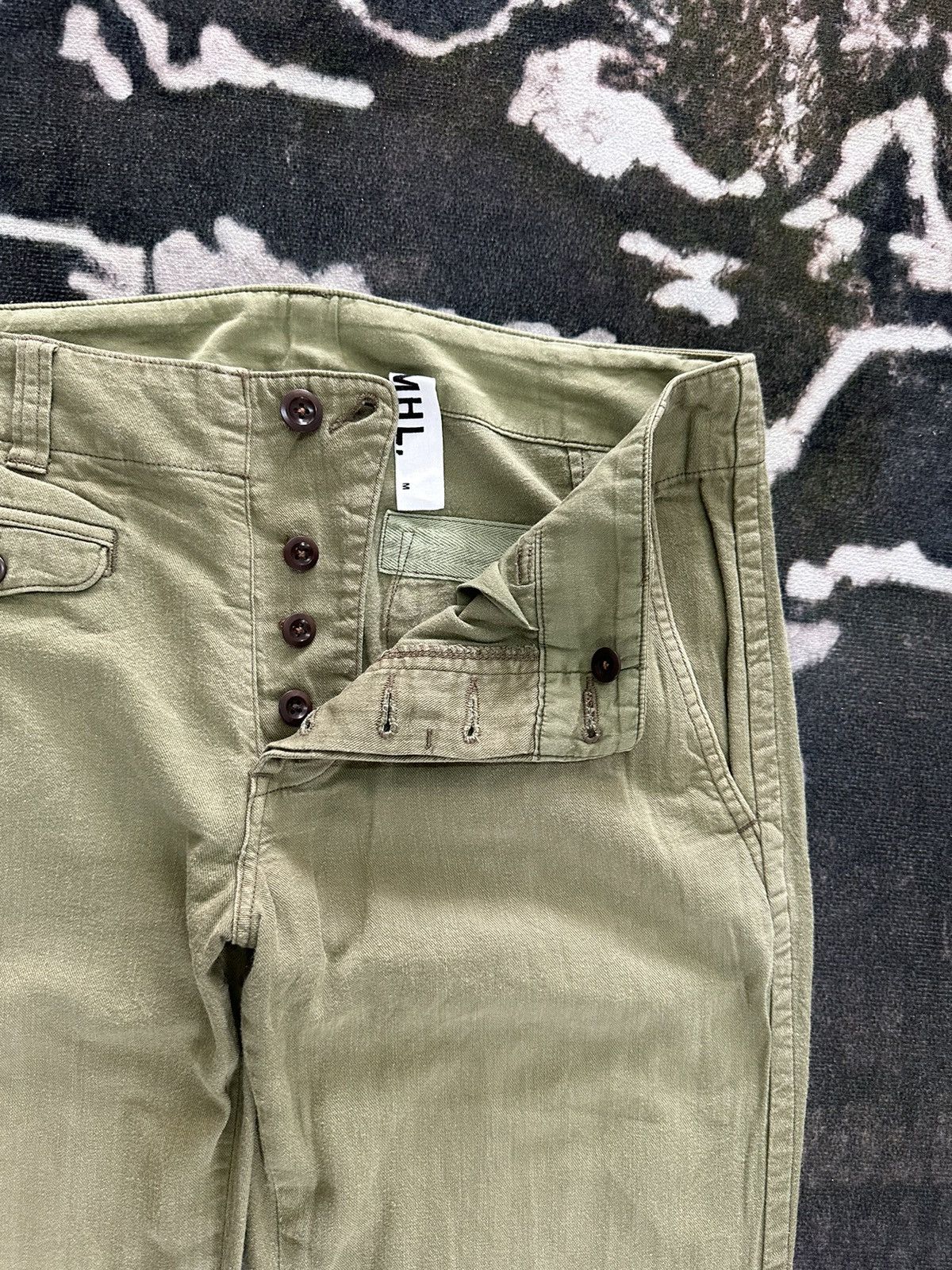 Margaret Howell AW13 - MHL by Margaret Howell military inspired trouser pant Size US 33 - 5 Thumbnail
