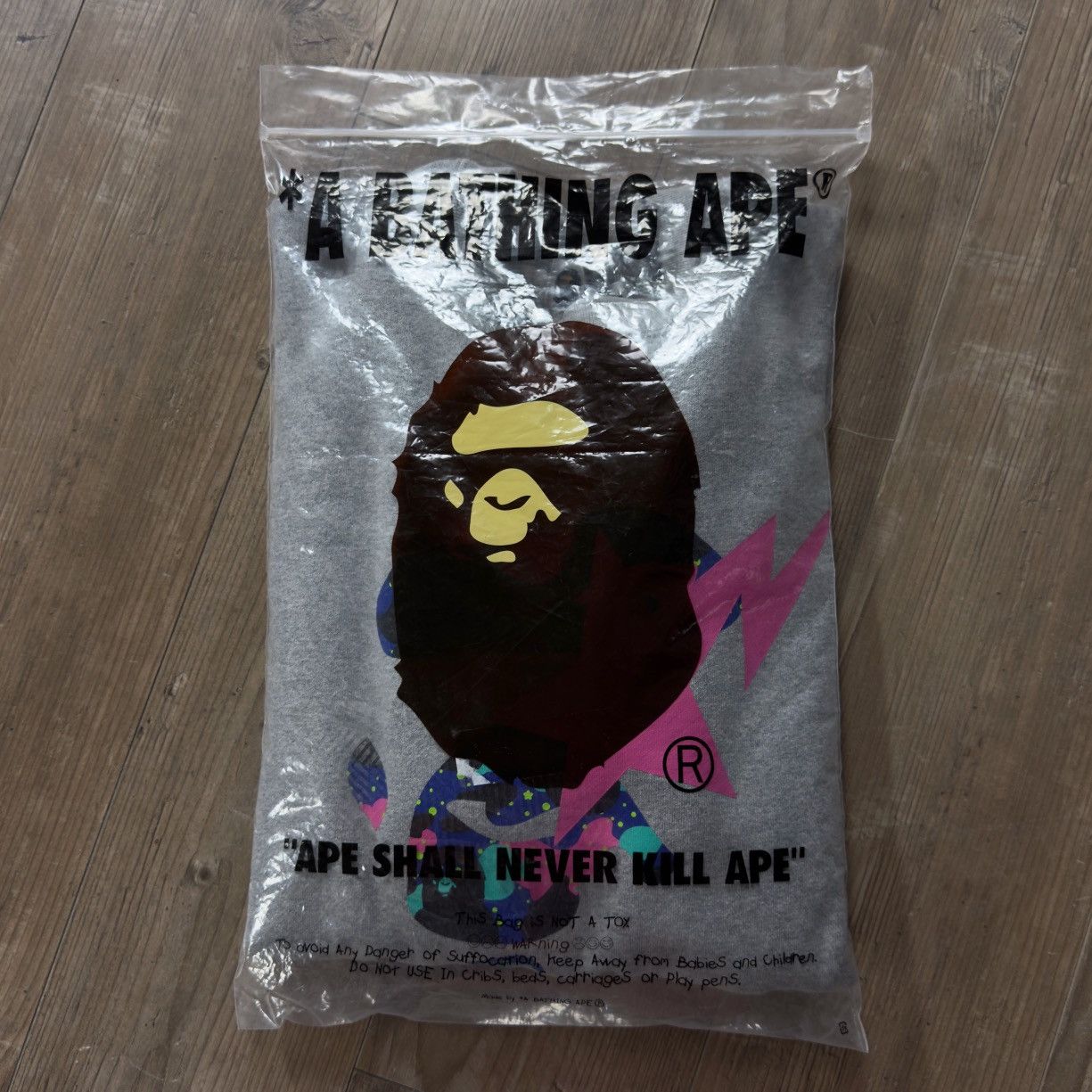 Bape Bape x Kid Cudi Crewneck Gray 2021 Size US L / EU 52-54 / 3 - 2 Thumbnail