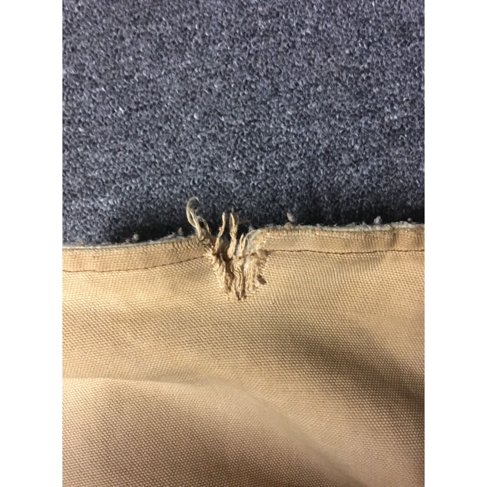 Carhartt Vtg Carhartt Faded Distress Sherpa Lined Vest 3XL USA Beige Carhartt J140 Mens Vest 70s 80s Grunge Biker Punk USA Size US XXL / EU 58 / 5 - 7 Thumbnail